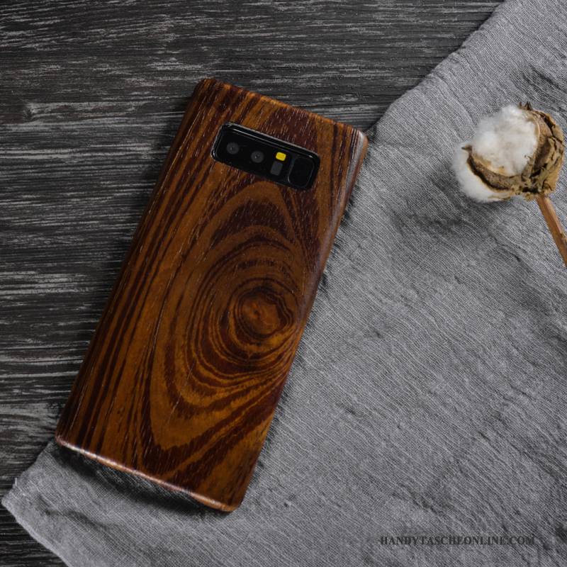 Hülle Samsung Galaxy Note 8 Massivholz Handyhüllen Holz, Case Samsung Galaxy Note 8 Schutz