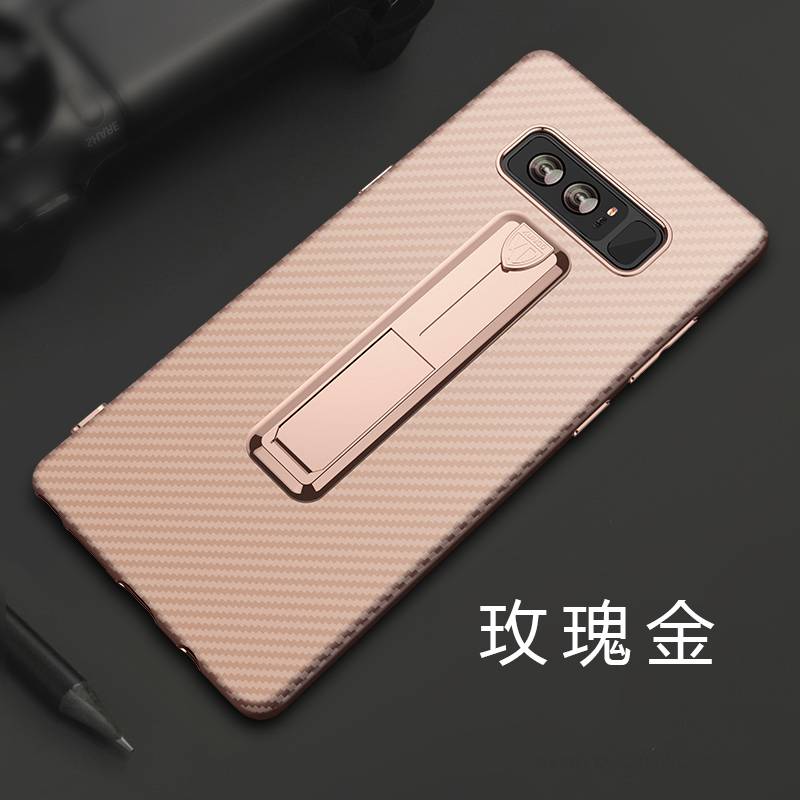 Hülle Samsung Galaxy Note 8 Silikon Schnalle Rosa, Case Samsung Galaxy Note 8 Schutz Ring Handyhüllen