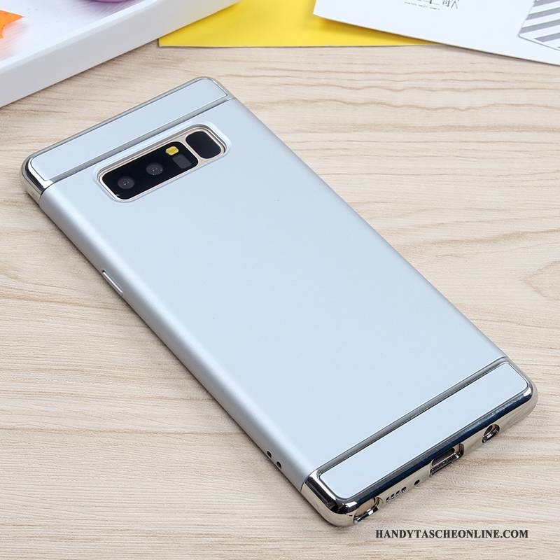 Hülle Samsung Galaxy Note 8 Taschen Handyhüllen Silber, Case Samsung Galaxy Note 8 Schutz Schwer