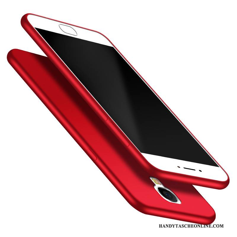 Hülle Samsung Galaxy S4 Weiche Einfach Anti-sturz, Case Samsung Galaxy S4 Taschen Nubuck Rot