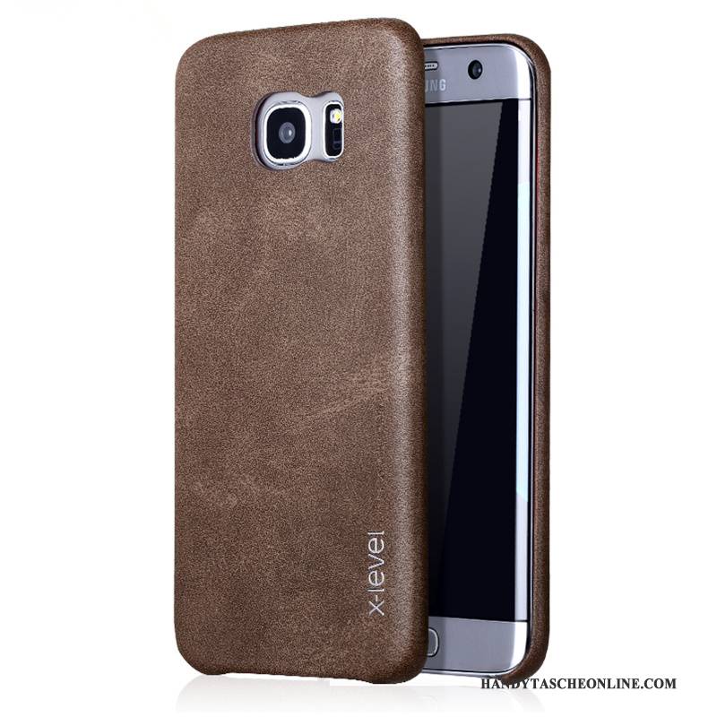 Hülle Samsung Galaxy S7 Edge Business Schlank, Case Samsung Galaxy S7 Edge Mesh Handyhüllen