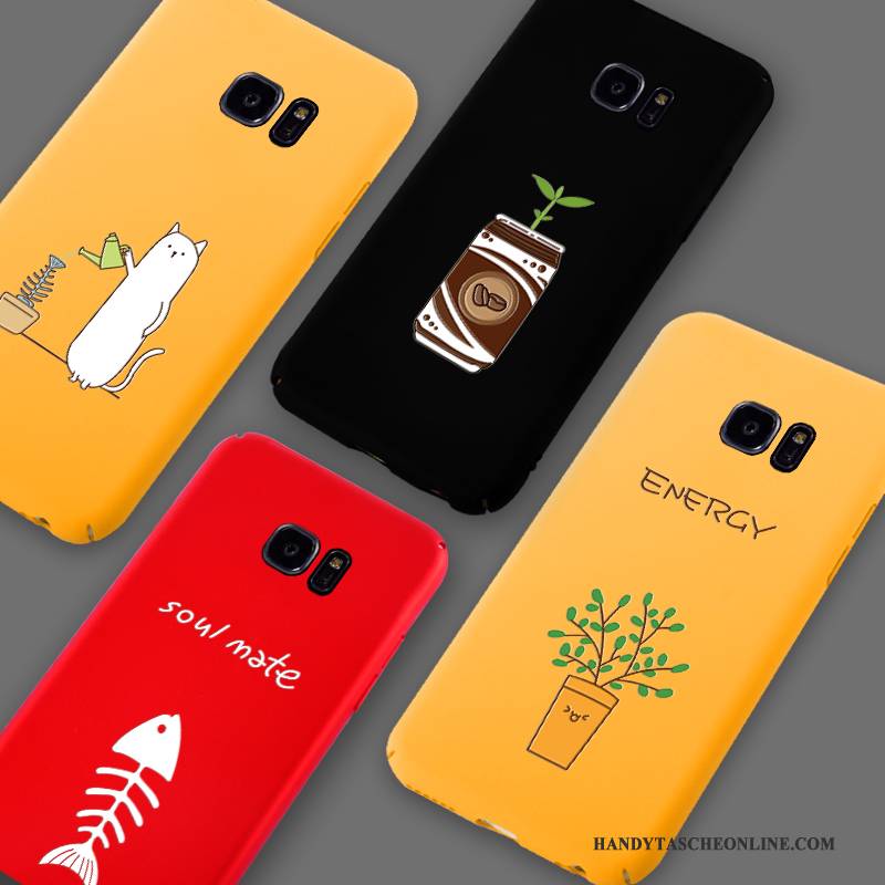 Hülle Samsung Galaxy S7 Edge Schutz Handyhüllen Nubuck, Case Samsung Galaxy S7 Edge Farbe Persönlichkeit