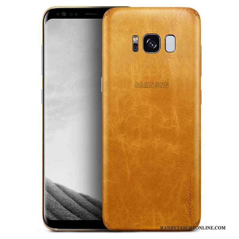 Hülle Samsung Galaxy S7 Edge Schutz Schlank Gelb, Case Samsung Galaxy S7 Edge Taschen Handyhüllen