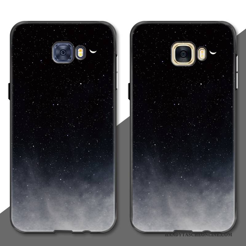 Hülle Samsung Galaxy S7 Edge Taschen Handyhüllen Einfach, Case Samsung Galaxy S7 Edge Schutz Anti-sturz Sternenhimmel