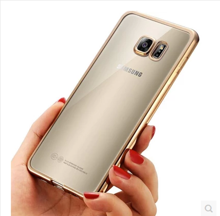 Hülle Samsung Galaxy S7 Silikon Handyhüllen Gold, Case Samsung Galaxy S7 Schutz Überzug