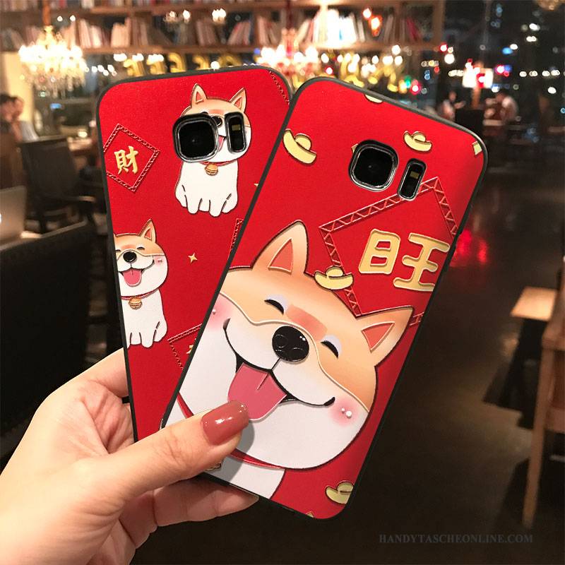 Hülle Samsung Galaxy S7 Taschen Handyhüllen Hängende Verzierungen, Case Samsung Galaxy S7 Karikatur Nette Trend