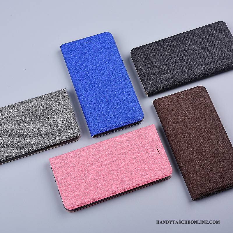 Hülle Samsung Galaxy S8+ Farbe Anti-sturz Baumwolle Und Leinen, Case Samsung Galaxy S8+ Folio Handyhüllen