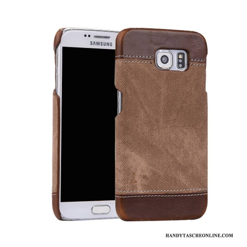 Hülle Samsung Galaxy S8+ Leder Handyhüllen Nubuck, Case Samsung Galaxy S8+ Schutz Anti-sturz Dünne