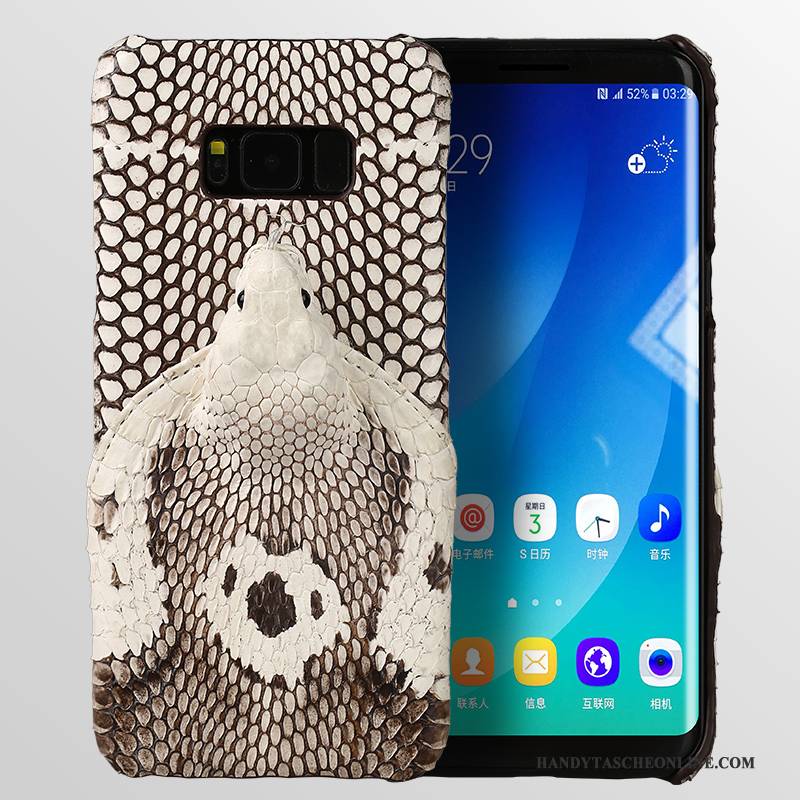 Hülle Samsung Galaxy S8+ Leder Trend Schnalle, Case Samsung Galaxy S8+ Lederhülle Ring Handyhüllen