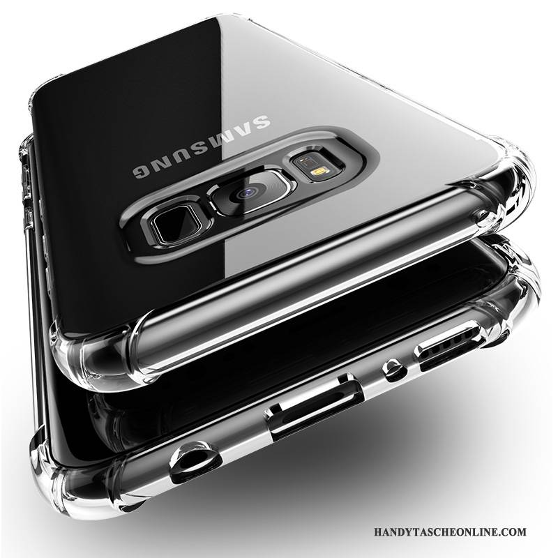 Hülle Samsung Galaxy S8+ Taschen Anti-sturz Dünne, Case Samsung Galaxy S8+ Schutz Handyhüllen Silber