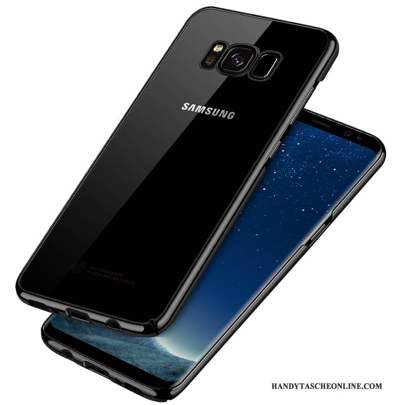 Hülle Samsung Galaxy S8+ Taschen Handyhüllen Transparent, Case Samsung Galaxy S8+ Luxus Schwarz Anti-sturz