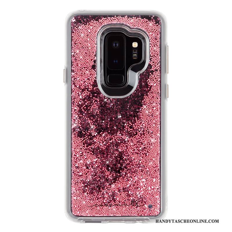 Hülle Samsung Galaxy S9 Mode Flüssigkeit Rot, Case Samsung Galaxy S9 Schutz Anti-sturz Handyhüllen