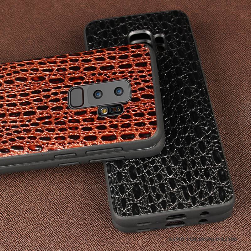 Hülle Samsung Galaxy S9+ Weiche Schwarz Bedrucken, Case Samsung Galaxy S9+ Lederhülle Handyhüllen