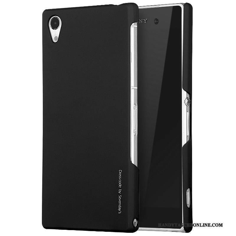Hülle Sony Xperia Z2 Schutz Schwer Nubuck, Case Sony Xperia Z2 Schwarz Handyhüllen