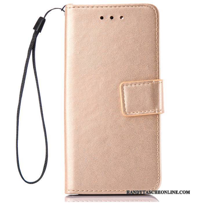 Hülle Sony Xperia Z5 Lederhülle Gold Handyhüllen, Case Sony Xperia Z5 Schutz Anti-sturz