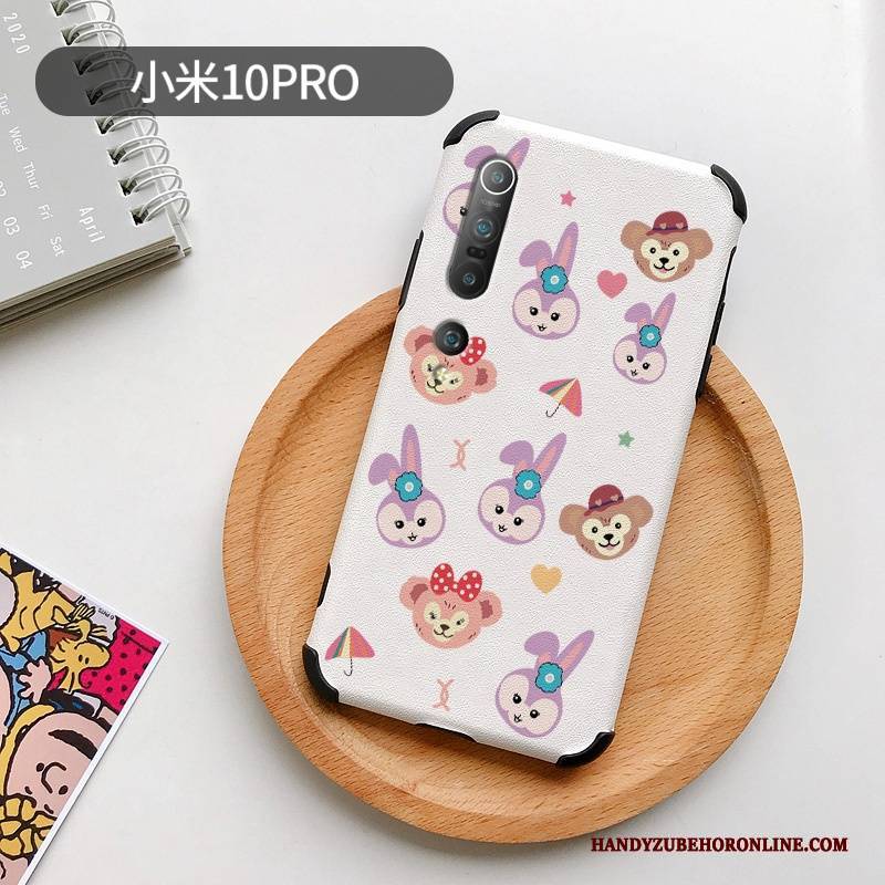 Hülle Xiaomi Mi 10 Pro Prägung Kaninchen Persönlichkeit, Case Xiaomi Mi 10 Pro Kreativ Liebhaber Neu