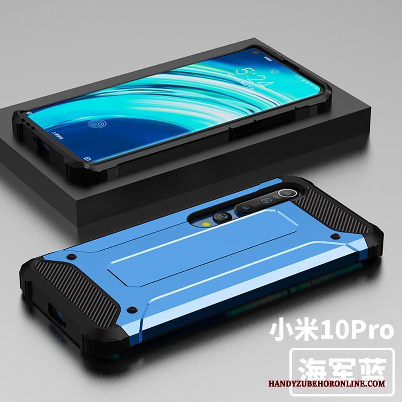 Hülle Xiaomi Mi 10 Pro Taschen Rüstung Persönlichkeit, Case Xiaomi Mi 10 Pro Kreativ Schlank High-end