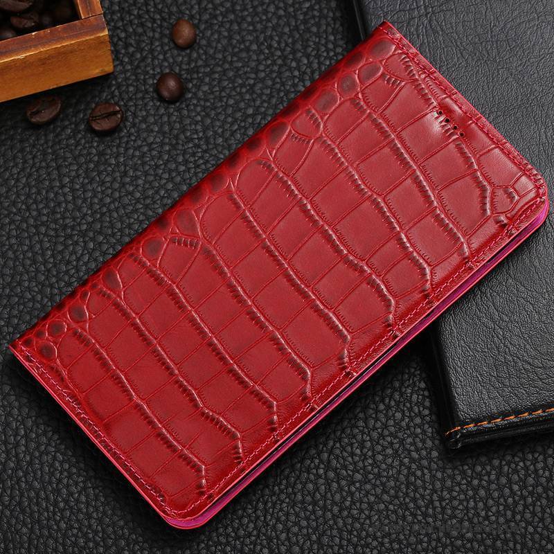 Hülle iPhone 5/5s Folio Handyhüllen Rot, Case iPhone 5/5s Leder Muster