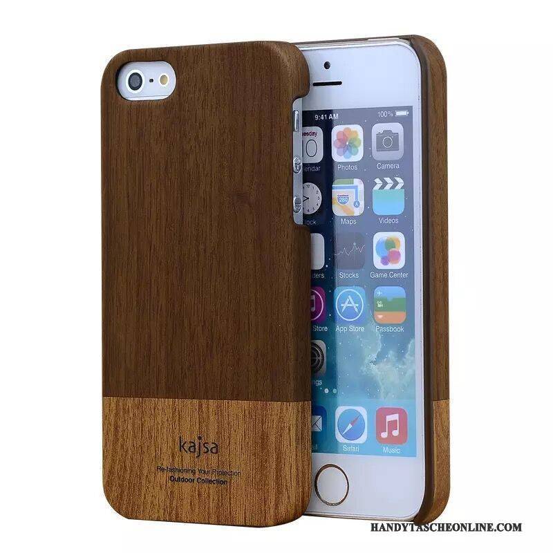 Hülle iPhone 5/5s Luxus Anti-sturz Dunkel, Case iPhone 5/5s Leder Neu Schlank