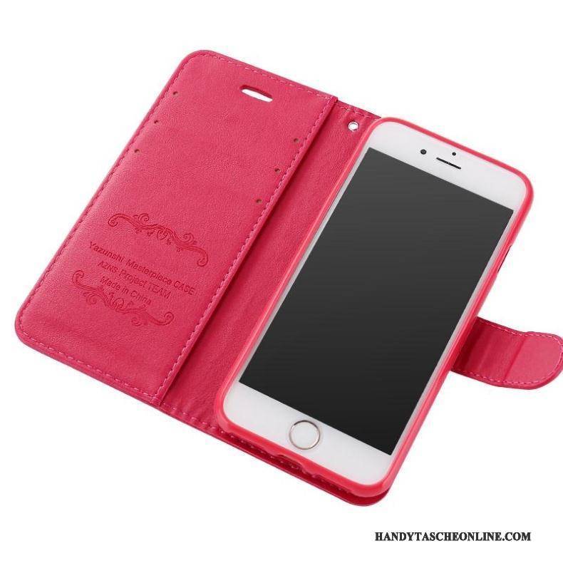 Hülle iPhone 6/6s Folio Rot Handyhüllen, Case iPhone 6/6s Weiche