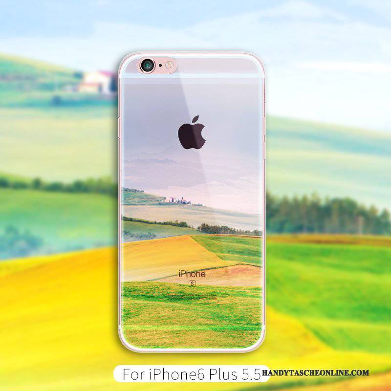 Hülle iPhone 6/6s Kreativ Handyhüllen Grün, Case iPhone 6/6s Trend Chinesische Art