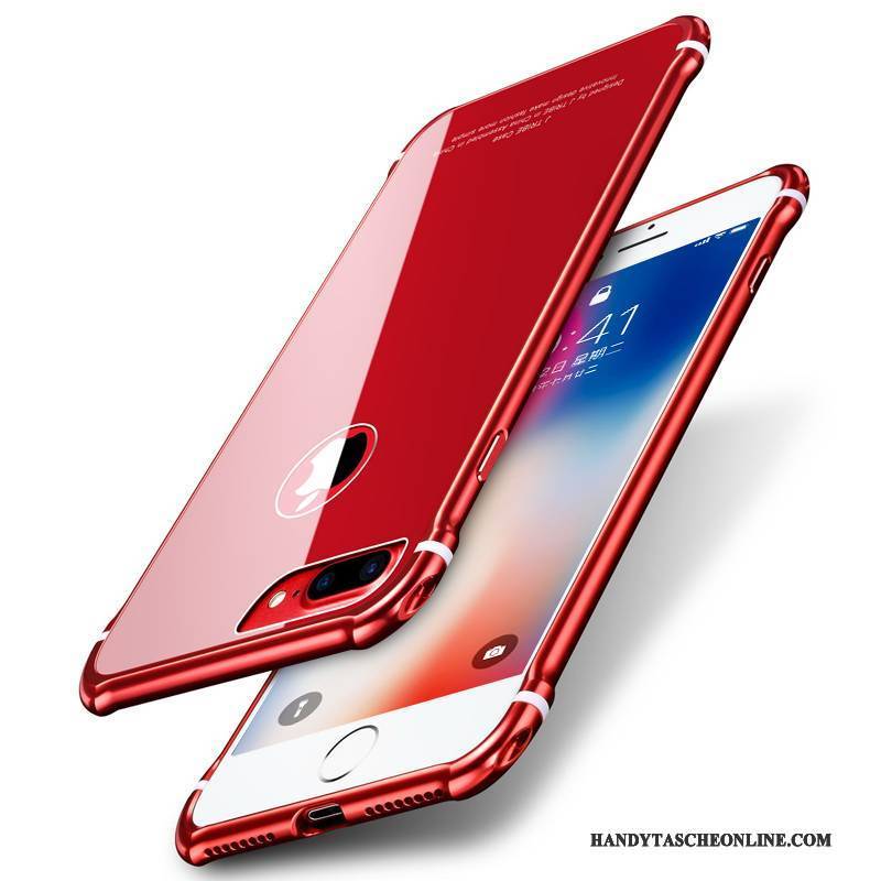 Hülle iPhone 6/6s Metall Handyhüllen Rot, Case iPhone 6/6s Anti-sturz Trend