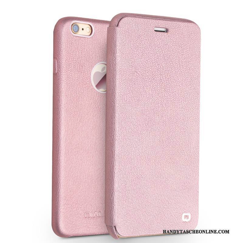 Hülle iPhone 6/6s Plus Schutz Rosa Handyhüllen, Case iPhone 6/6s Plus Leder