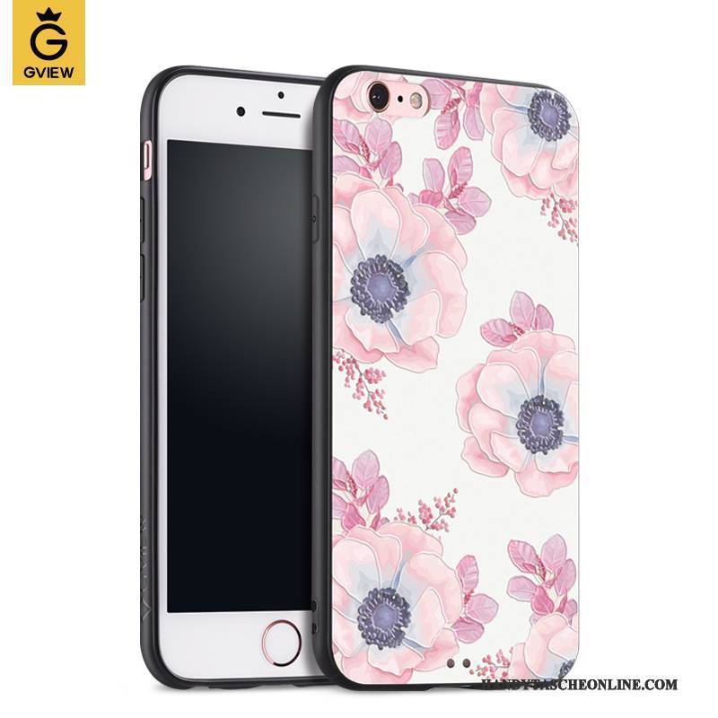 Hülle iPhone 6/6s Plus Silikon Elegant Handyhüllen, Case iPhone 6/6s Plus Trendmarke Rosa