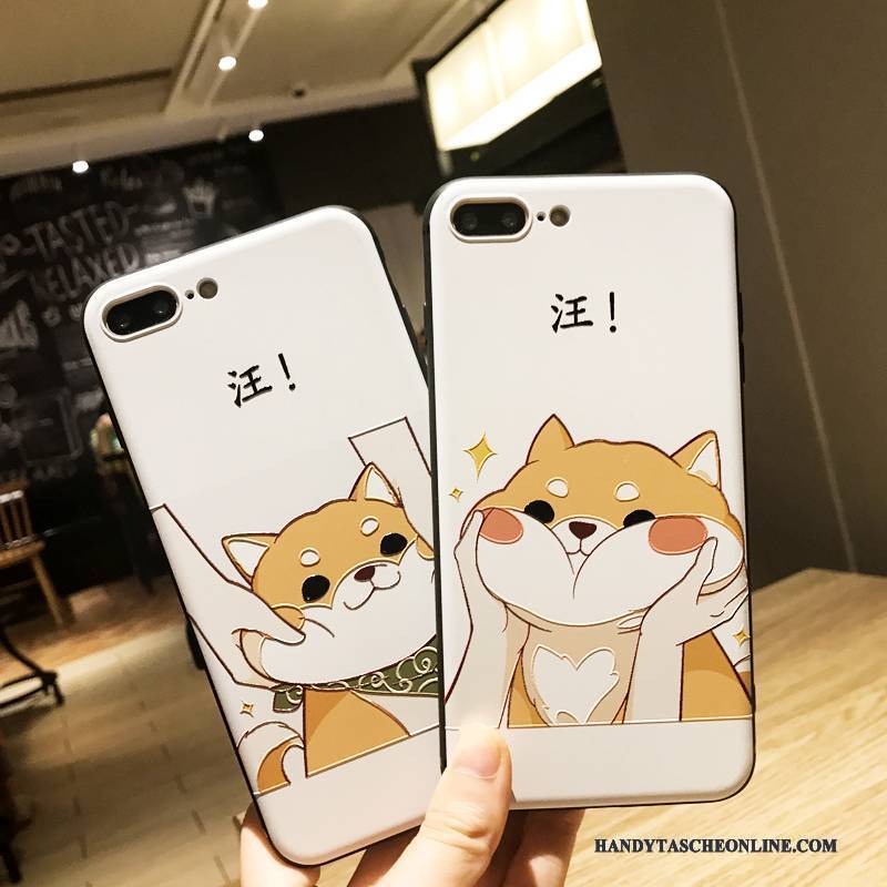 Hülle iPhone 6/6s Plus Taschen Liebhaber Handyhüllen, Case iPhone 6/6s Plus Karikatur Super Süß Hund