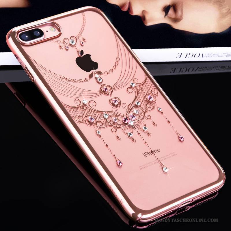 Hülle iPhone 7 Plus Strass Persönlichkeit Handyhüllen, Case iPhone 7 Plus Schutz Schwer Anti-sturz