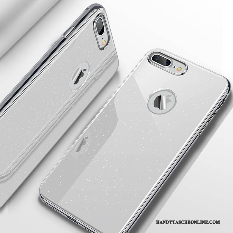 Hülle iPhone 8 Plus Kreativ Persönlichkeit Schlank, Case iPhone 8 Plus Silber Handyhüllen