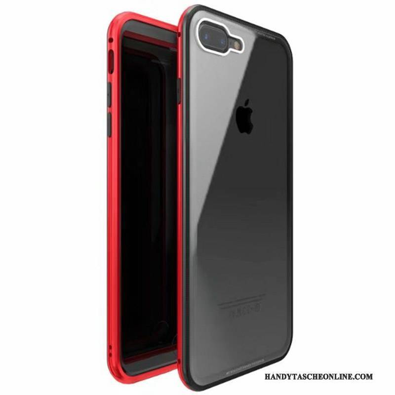 Hülle iPhone 8 Plus Metall Neu Anti-sturz, Case iPhone 8 Plus Taschen Trend Handyhüllen