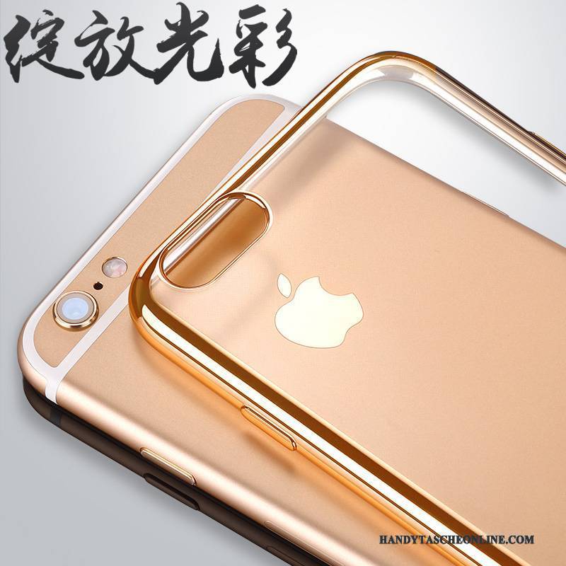 Hülle iPhone 8 Schutz Handyhüllen Gold, Case iPhone 8 Überzug Schlank