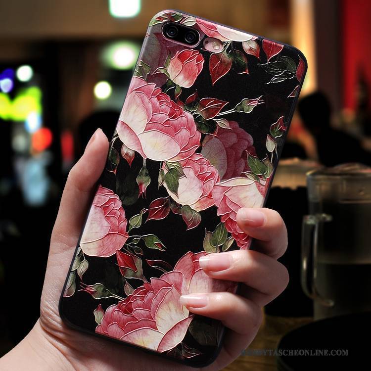 Hülle iPhone 8 Silikon Handyhüllen Persönlichkeit, Case iPhone 8 Taschen Neu Rot