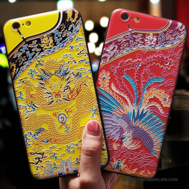 Hülle iPhone 8 Taschen Liebhaber Hängende Verzierungen, Case iPhone 8 Silikon Anti-sturz Gelb