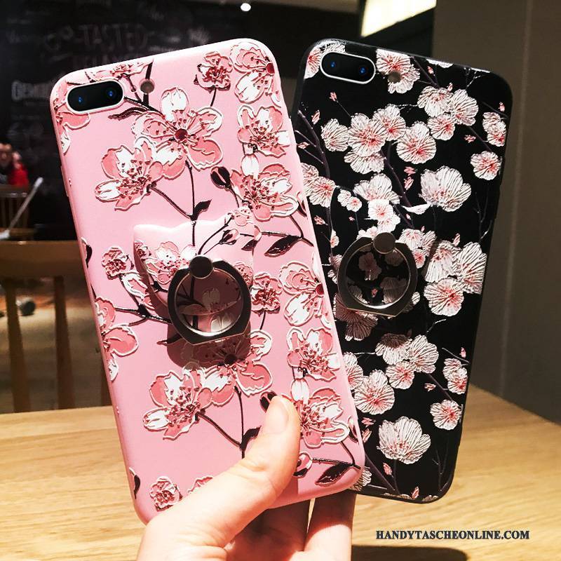 Hülle iPhone 8 Weiche Persönlichkeit Handyhüllen, Case iPhone 8 Taschen Rosa Anti-sturz