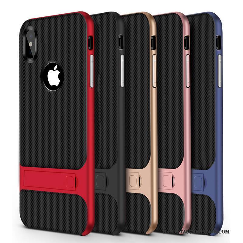 Hülle iPhone X Taschen Trend Anti-sturz, Case iPhone X Halterung Handyhüllen Hängende Verzierungen