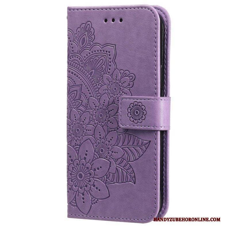 Lederhüllen Für Samsung Galaxy S22 5G Blumen-mandala