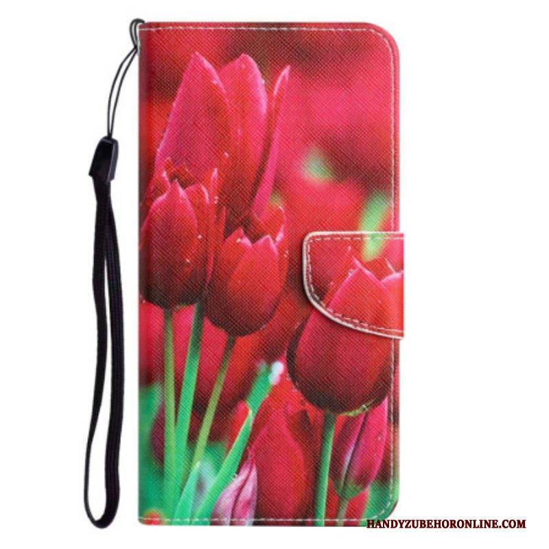 Lederhüllen Für Xiaomi 12T / 12T Pro Tanga-tulpen