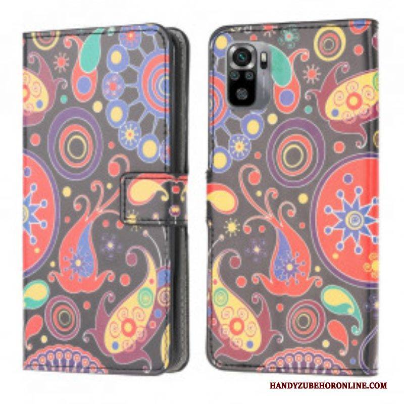 Lederhüllen Für Xiaomi Redmi Note 10 / 10S Galaxy-design