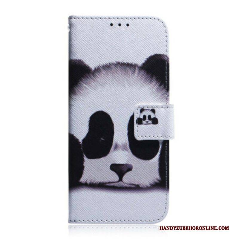 Lederhüllen Für iPhone 13 Pro Max Panda-gesicht