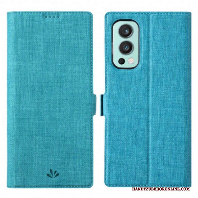 Schutzhülle Für OnePlus Nord 2 5G Flip Case Strukturiertes Vili Dmx