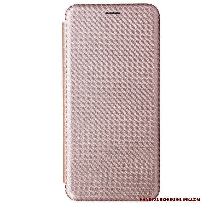 Schutzhülle Für Samsung Galaxy M12 / A12 Flip Case /kohlefaser