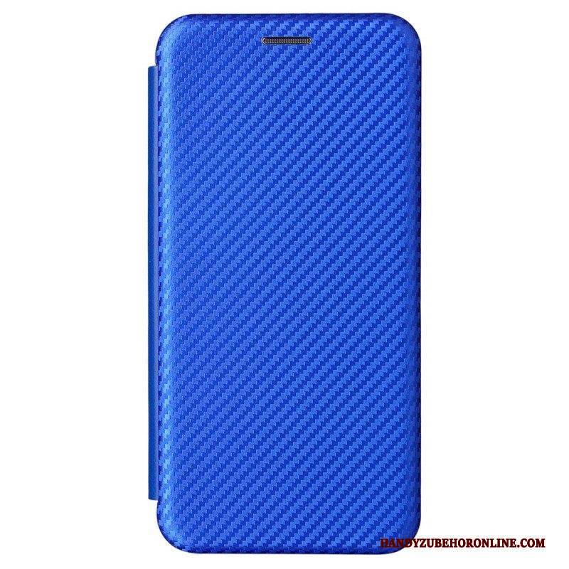 Schutzhülle Für Samsung Galaxy S22 5G Flip Case Kohlefaser