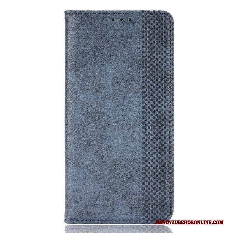 Schutzhülle Für Xiaomi Redmi Note 11 Pro / 11 Pro 5G Flip Case Stilisierter Vintage-ledereffekt