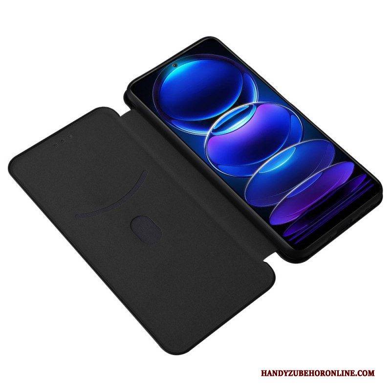 Schutzhülle Für Xiaomi Redmi Note 12 5G Flip Case Kohlefaser